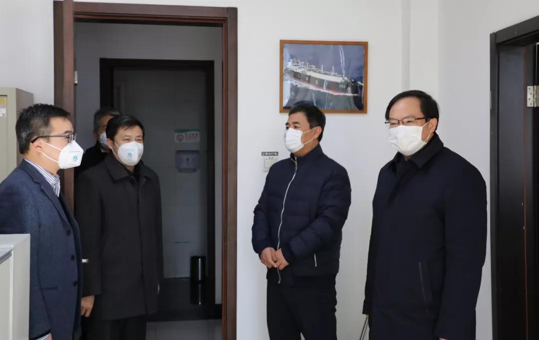 楊金成到長城電子、綜合院檢查指導(dǎo)疫情防控和復(fù)工復(fù)產(chǎn)工作